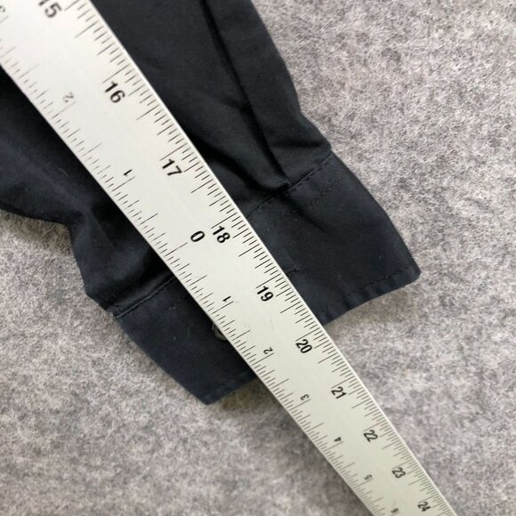 Van Heusen Boys 10-12 Black Dress Shirt Long Sleeve Button Up Formal Youth - Picture 9 of 9